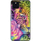 Neon Rainbow Cheetah with Rose by Sheena Pike Google Pixel 5a Skin